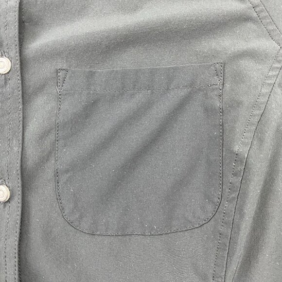 The North Face Shirt Men Extra Large XL Black Slim Fit Polo - Check Measurements - Picture 2 of 9